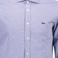 Blue Cotton Men Shirt