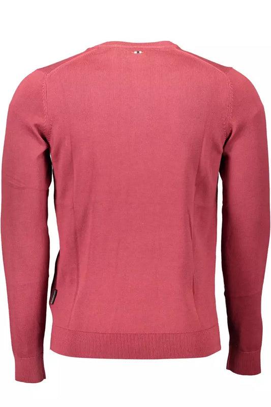 Red Cotton Men Shirt