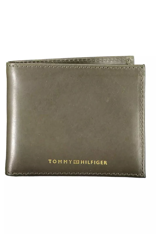 Green Leather Men Wallet