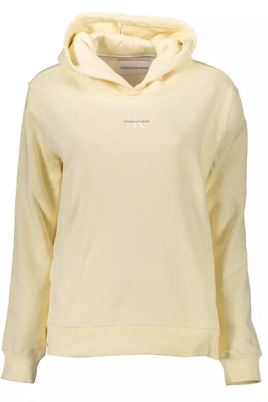 Yellow Cotton Women Sweater