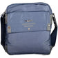 Blue Cotton Men Shoulder Bag
