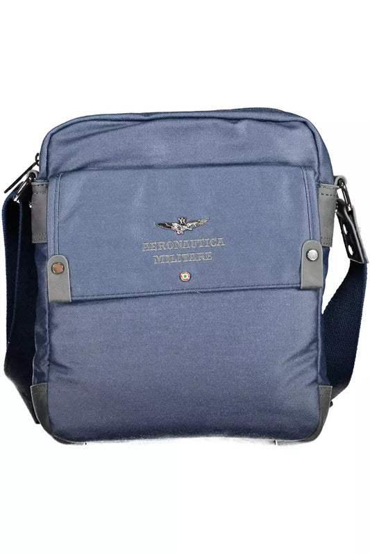 Blue Cotton Men Shoulder Bag