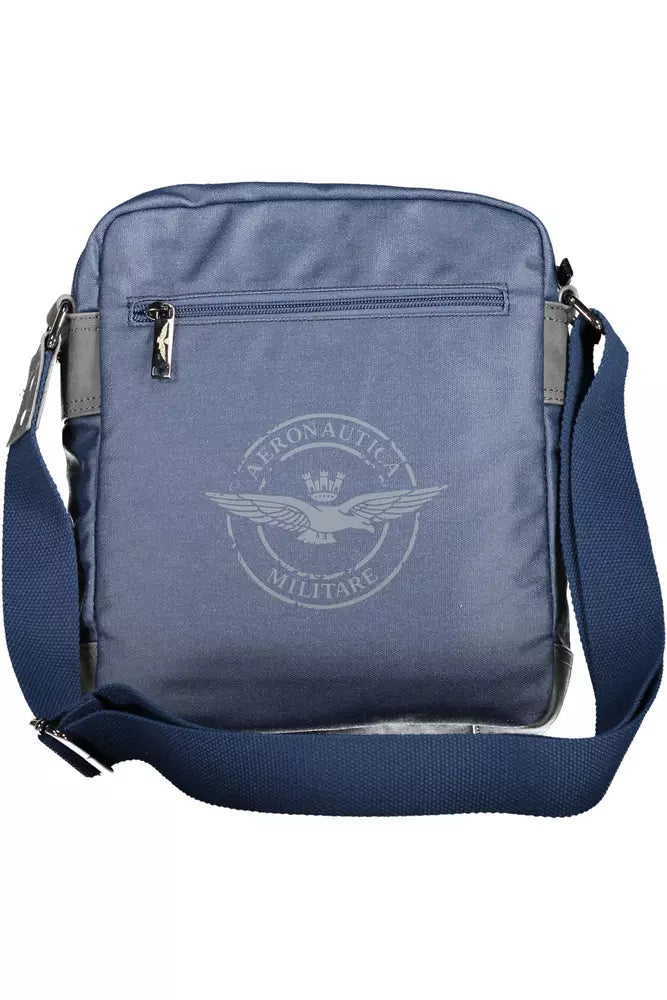 Blue Cotton Men Shoulder Bag