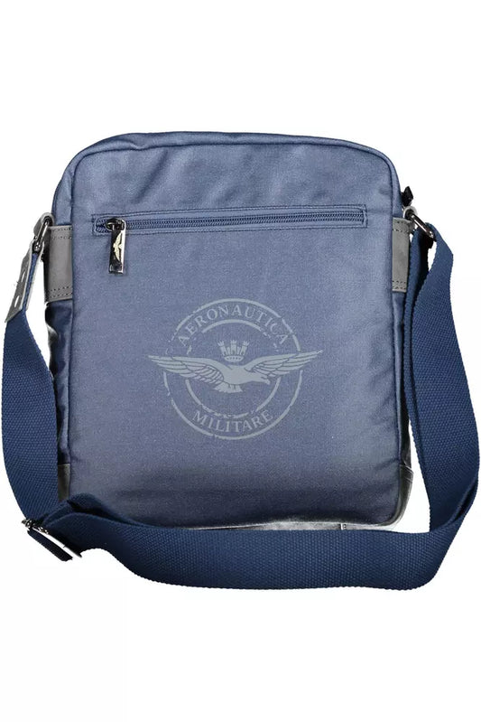 Blue Cotton Men Shoulder Bag