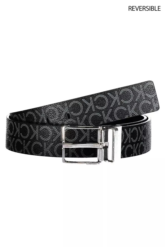 Black Polyethylene Men Belt