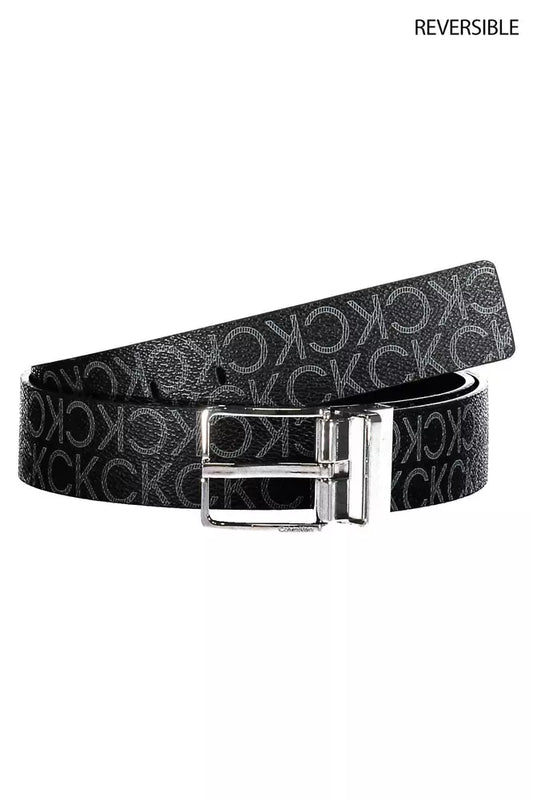 Black Polyethylene Men Belt