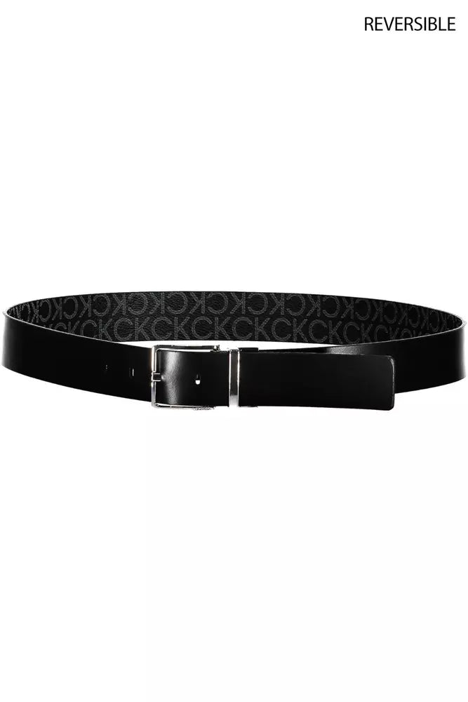 Black Polyethylene Men Belt