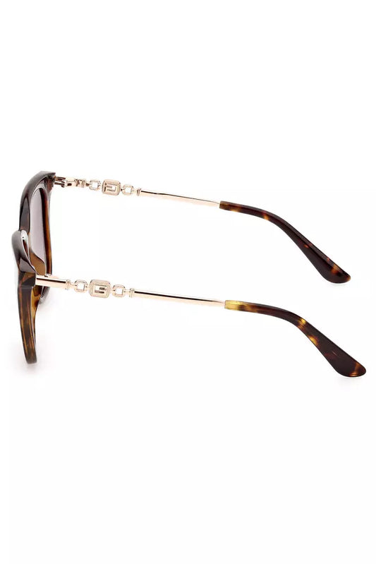 Brown Injected Women Sunglasses