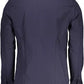 Blue Cotton Men Shirt