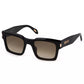 Black Plastic Women Sunglasses