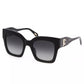Black Plastic Women Sunglasses