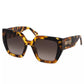 Brown Plastic Women Sunglasses