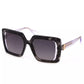 Black Plastic Women Sunglass