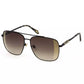 Black Metal Women Sunglass
