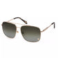 Gold Metal Women Sunglasses