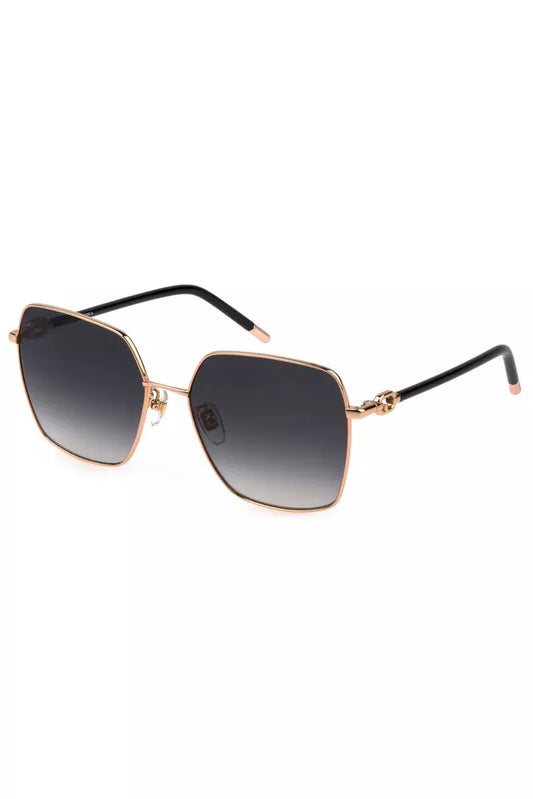Gold Metal Women Sunglass
