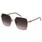 Gold Metal Women Sunglass