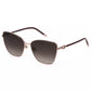 Silver Metal Women Sunglass