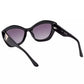 Black Injected Women Sunglass