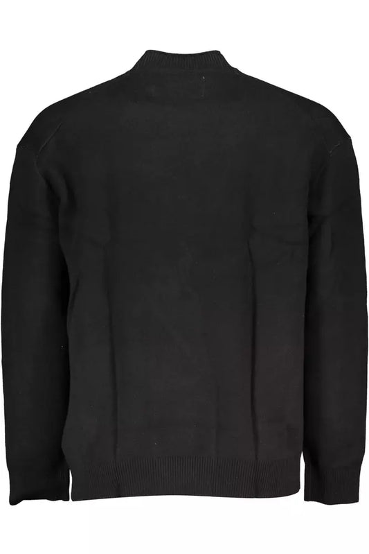 Black Cotton Men Shirt