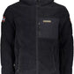 Black Polyester Men Jacket