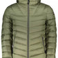 Green Polyamide Men Jacket