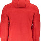 Red Polyester Men Jacket