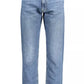 Blue Cotton Mens Jeans