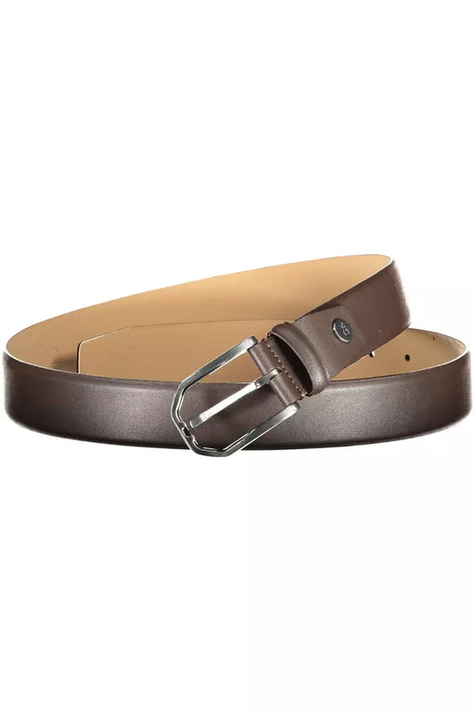 Brown Leather Men Belt