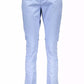 Light Blue Cotton Women Jean