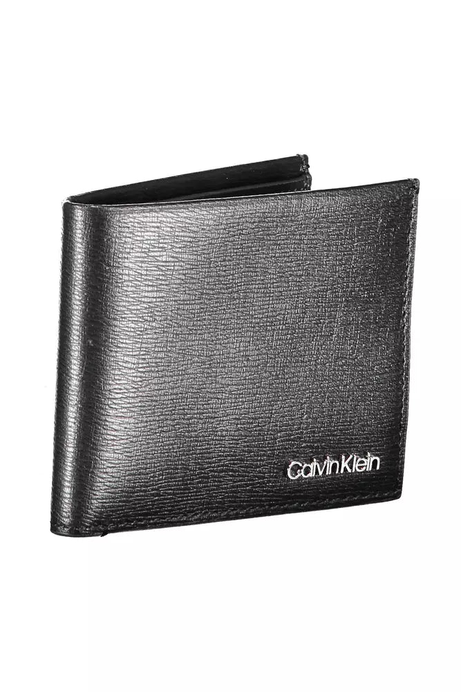Black Leather Men Wallet