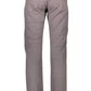 Gray Cotton Men Pant