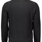 Black Wool Men Cardigan