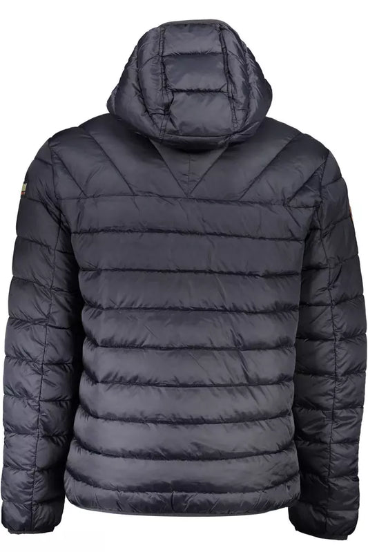 Black Polyamide Men Jacket