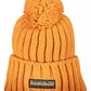 Orange Acrylic Men Cap