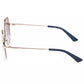 Pink Metal Women Sunglass
