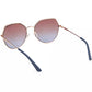 Pink Metal Women Sunglass