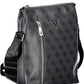 Black Polyethylene Mens Shoulder Bag