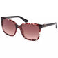Brown Injected Plastic Women Sunglasses