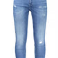Blue Cotton Men Jeans