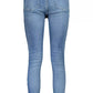 Blue Cotton Women Jeans