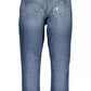 Blue Cotton Women Jeans