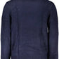 Blue Acrylic Men Sweater