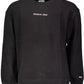 Black Cotton Men Sweater