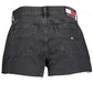 Black Cotton Women Shorts