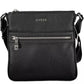 Black Polyethylene Men Shoulder Bag