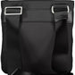 Black Polyester Men Shoulder Bag