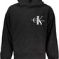 Black Cotton Men Sweater