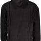 Black Cotton Men Sweater
