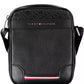 Black Polyethylene Men Shoulder Bag